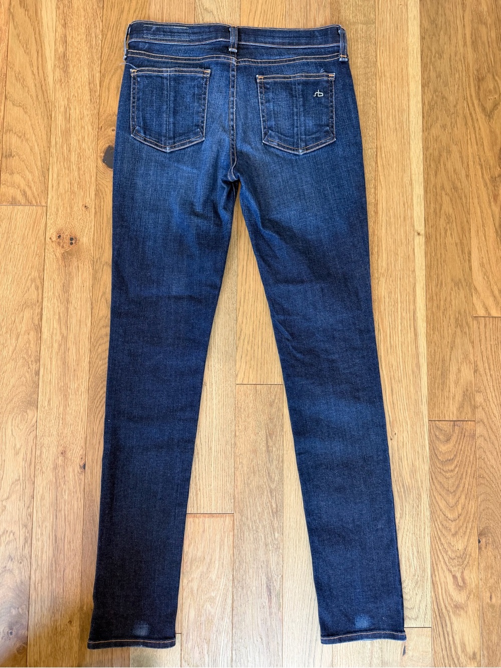 Rag & Bone Kensington Skinny Jeans Dark Wash Women’s Size 26 - Picture 6 of 8